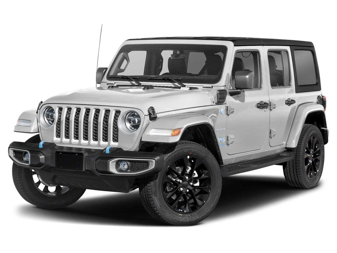 2023 Jeep Wrangler Sahara 4xe BLACK WHEELS LEATHER COLD WEATHER PKG HARD TOP