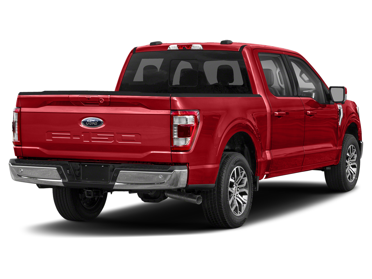 2021 Ford F-150 Lariat Crew Cab Navigation H&C Leather Chrome Pkg Tow