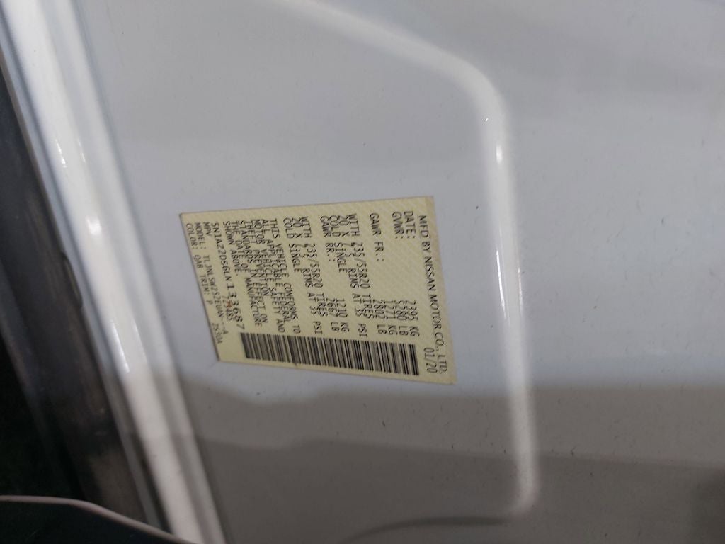 2020 Nissan Murano Platinum