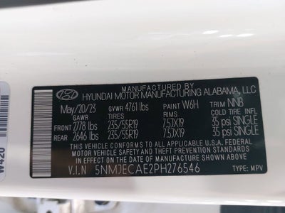 2023 Hyundai Tucson Limited