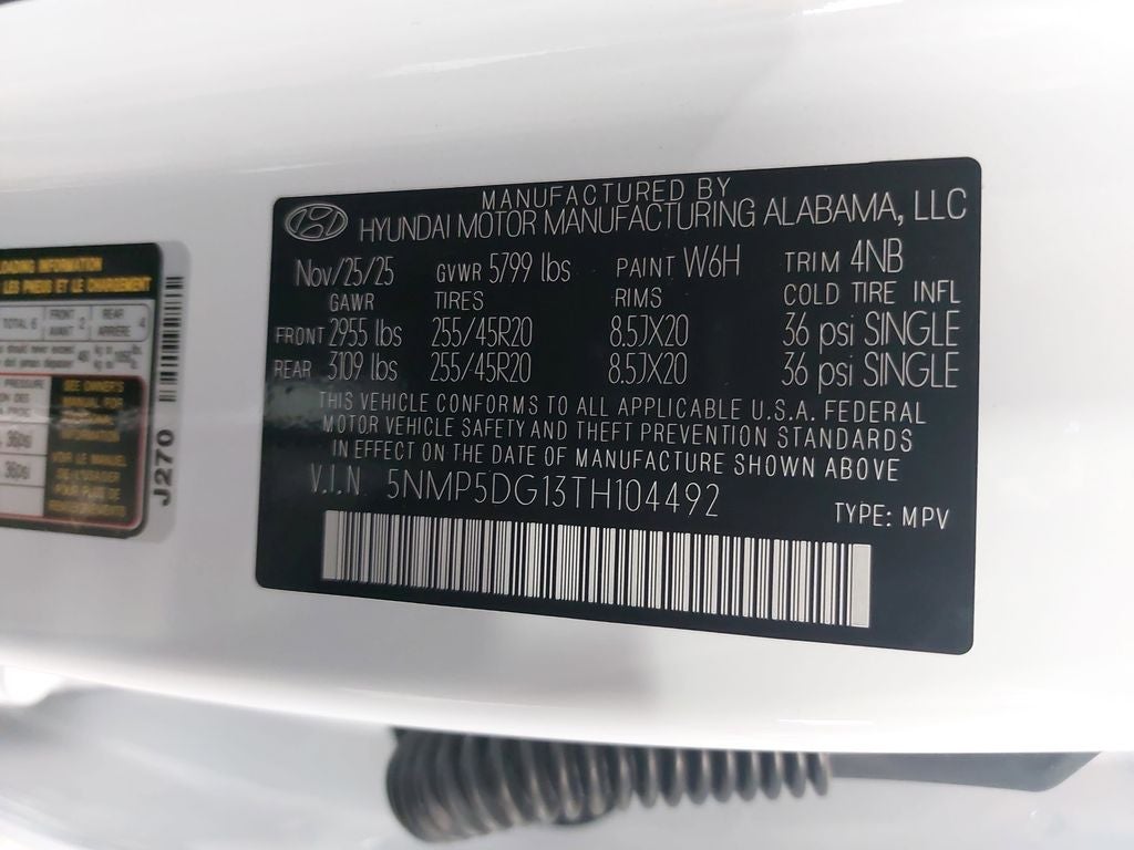 2026 Hyundai Santa Fe Hybrid Calligraphy