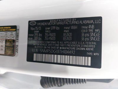 2026 Hyundai Santa Fe Hybrid Calligraphy