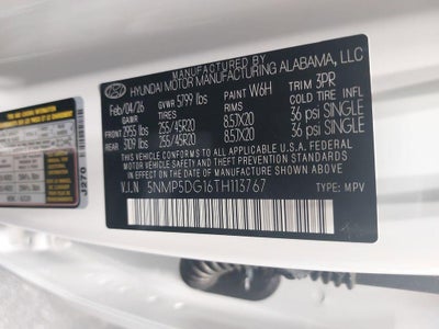 2026 Hyundai Santa Fe Hybrid Calligraphy