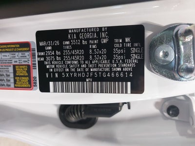 2026 Kia Sorento EX