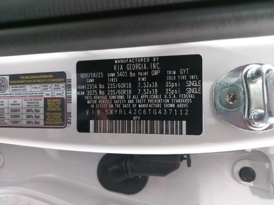 2026 Kia Sorento S
