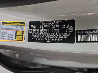 2027 Kia Carnival EX