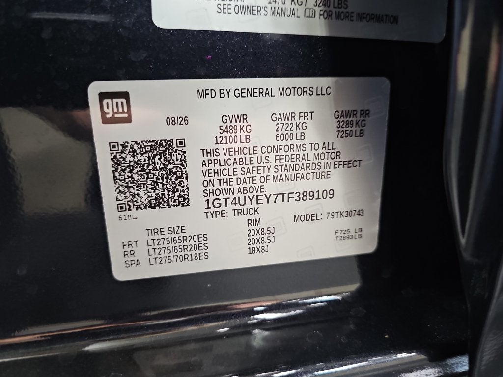 2026 GMC Sierra 3500 HD Denali Ultimate