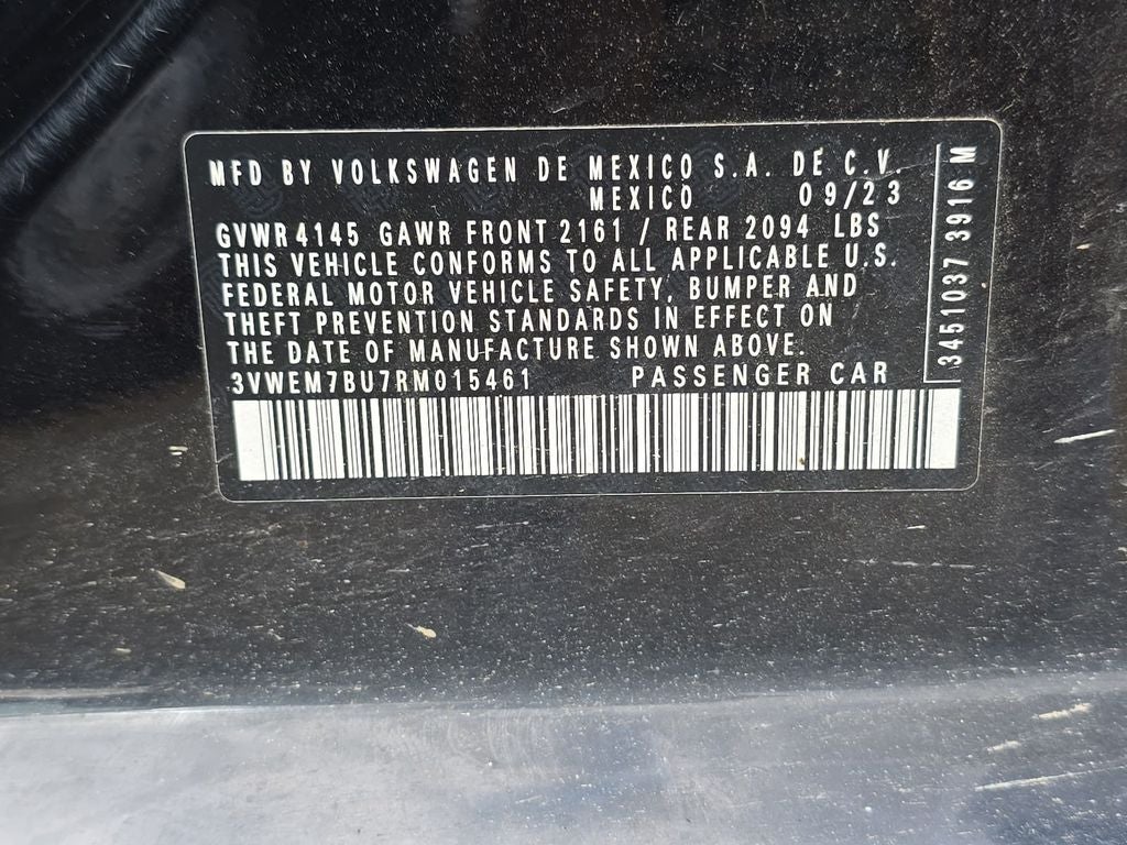 2024 Volkswagen Jetta 1.5T SE