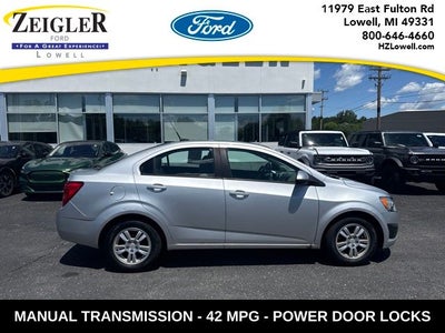 2012 Chevrolet Sonic 1LS MANUAL