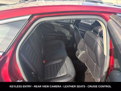 2017 Ford Fusion SE HEATED LEATHER