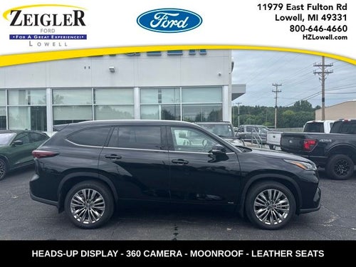 2026 Toyota Highlander Hybrid Platinum LESS THAN 200 MILES HYBRID AWD