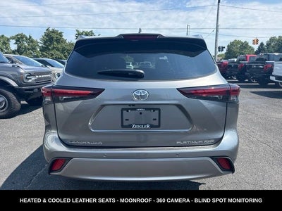 2026 Toyota Highlander Platinum AWD
