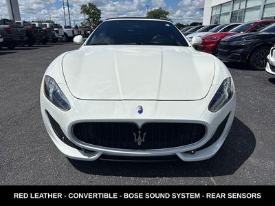 2017 Maserati GranTurismo MC CONVERTIBLE