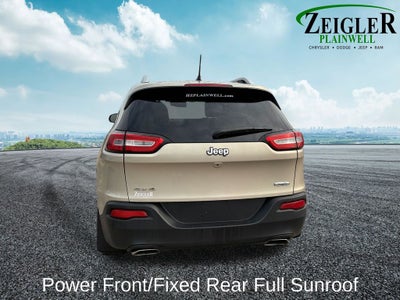2015 Jeep Cherokee Latitude Full Sunroof