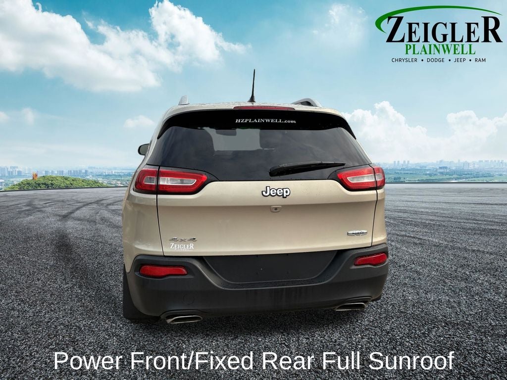 2015 Jeep Cherokee Latitude Full Sunroof