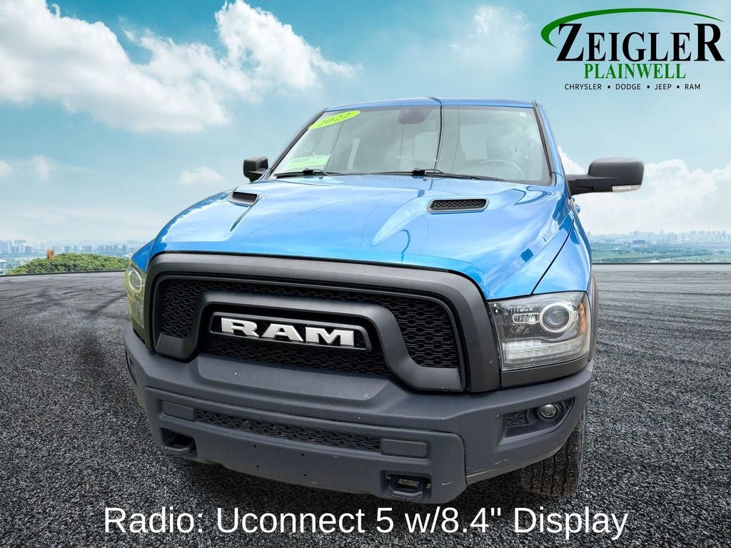 2022 RAM 1500 Classic Warlock ParkView Rear Back-Up Camera & Integrated Voice Co