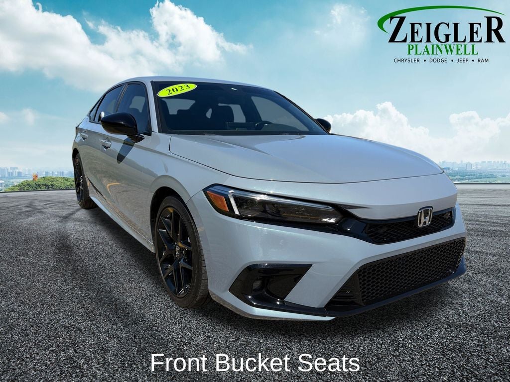 2023 Honda Civic Sport Radio: 180-Watt Audio System w/8 Speakers