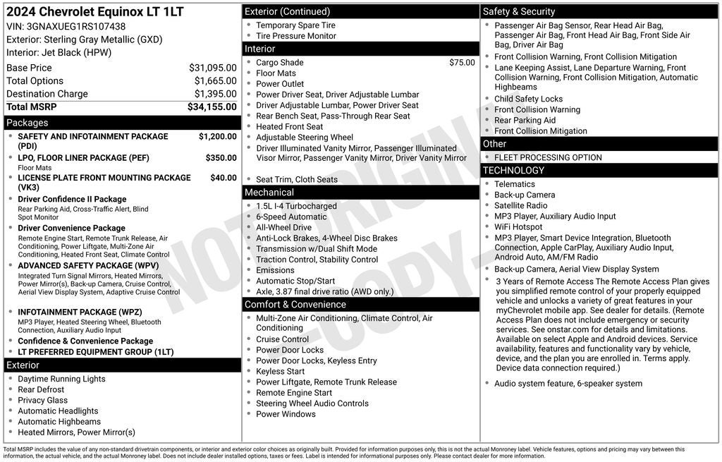 2024 Chevrolet Equinox LT