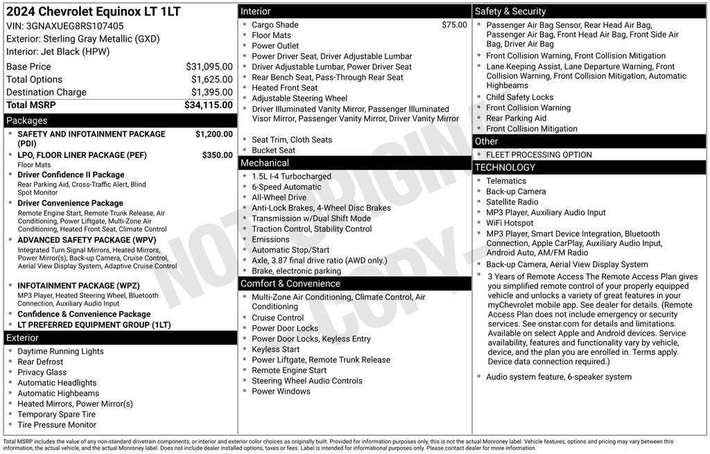 2024 Chevrolet Equinox LT