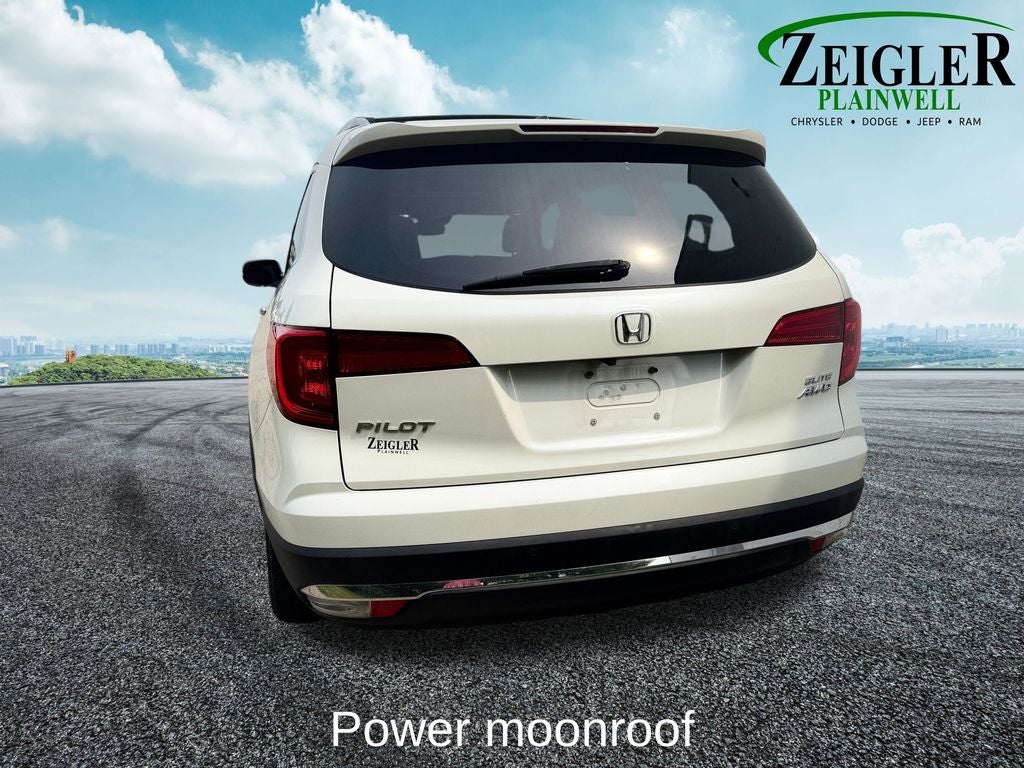 2016 Honda Pilot Elite 3rd row seat