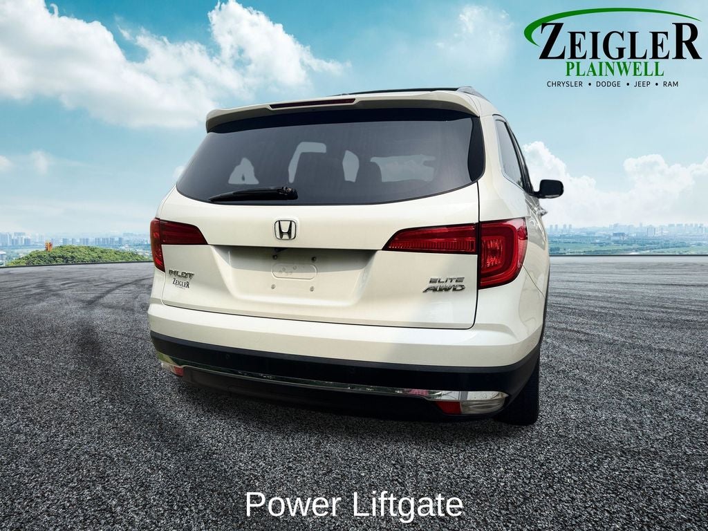2016 Honda Pilot Elite 3rd row seat