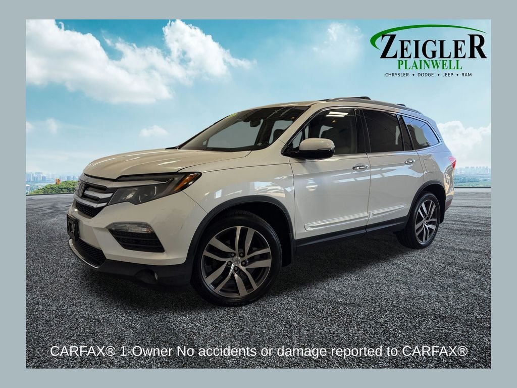 2016 Honda Pilot Elite Navigation System