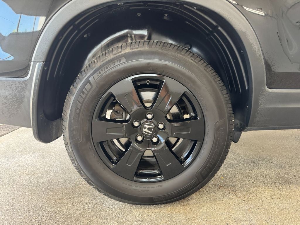 2019 Honda Ridgeline Black Edition Power moonroof