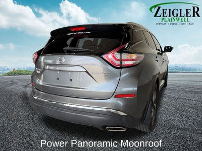 2016 Nissan Murano Platinum Panoramic Moonroof