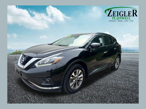2018 Nissan Murano SL Panoramic Moonroof