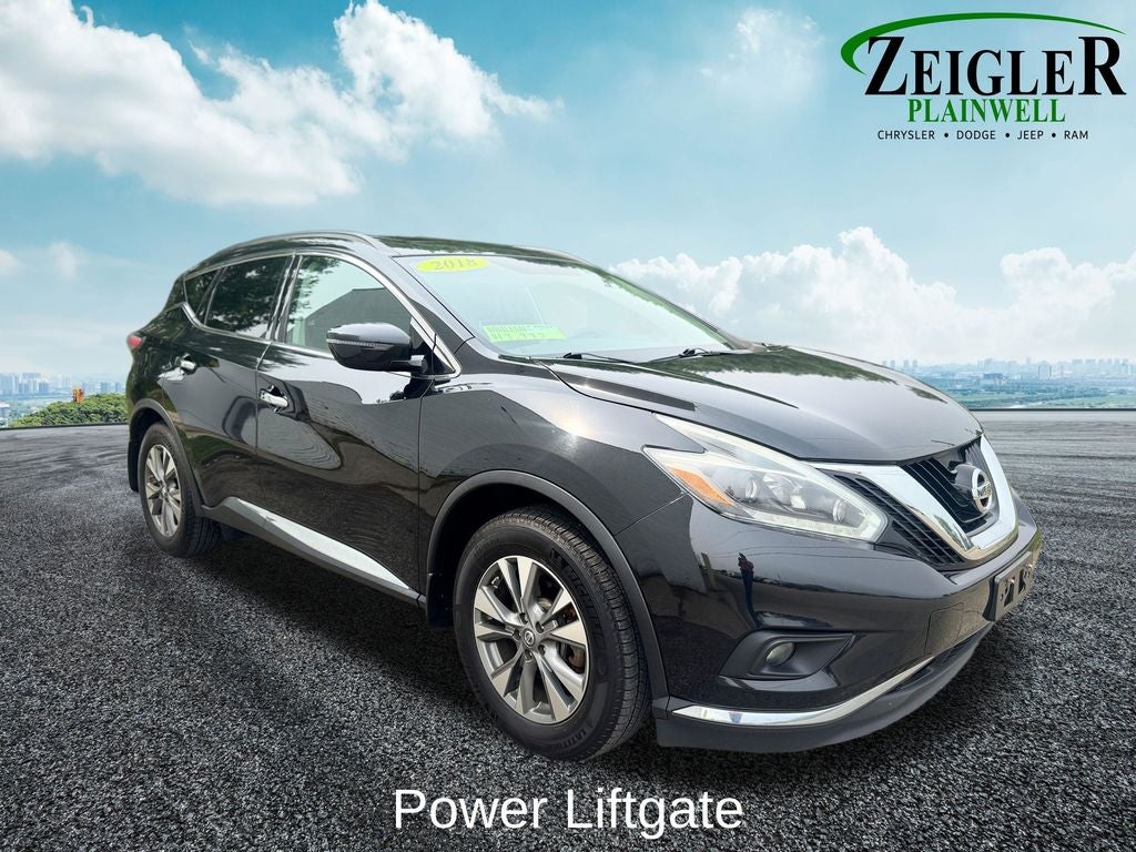 2018 Nissan Murano SL Panoramic Moonroof