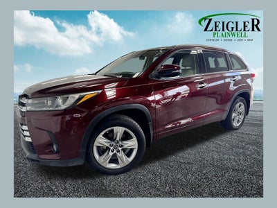 2018 Toyota Highlander Limited Navigation System