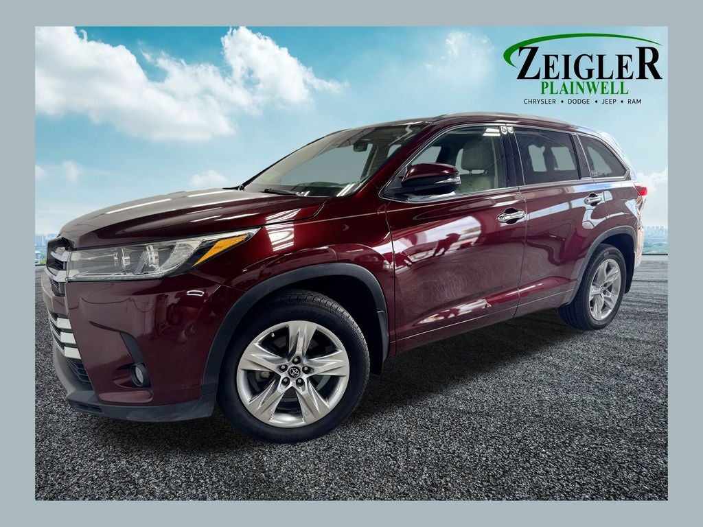 2018 Toyota Highlander Limited Navigation System