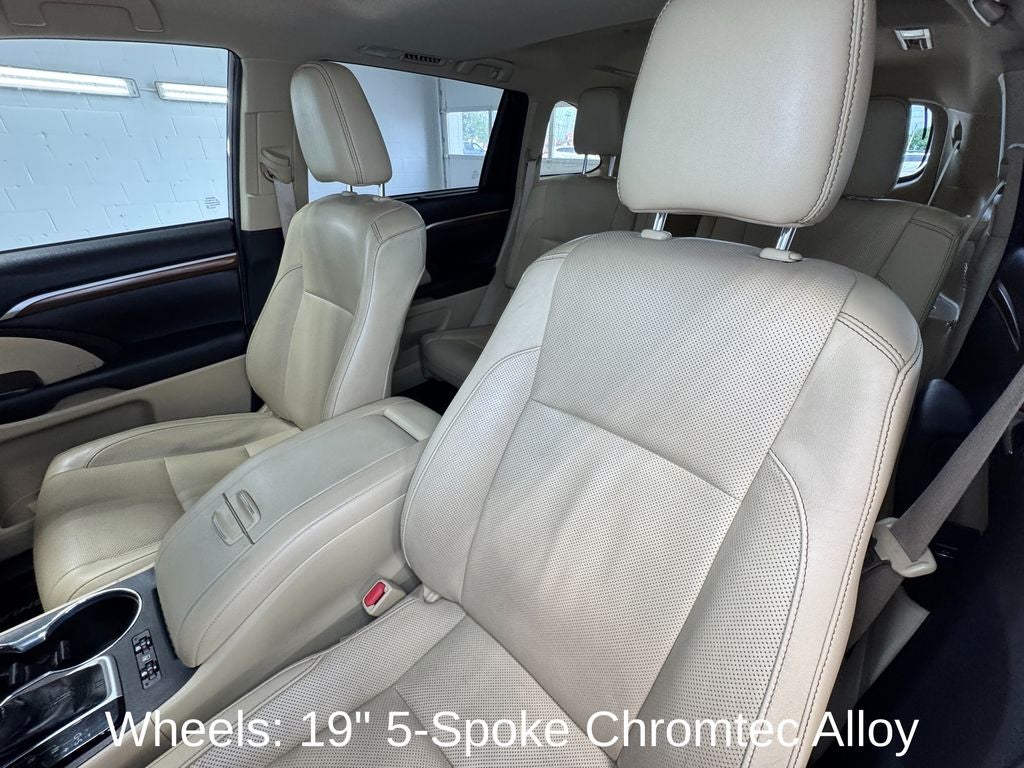 2018 Toyota Highlander Limited Navigation System