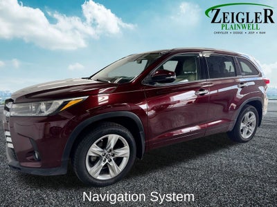 2018 Toyota Highlander Limited Navigation System