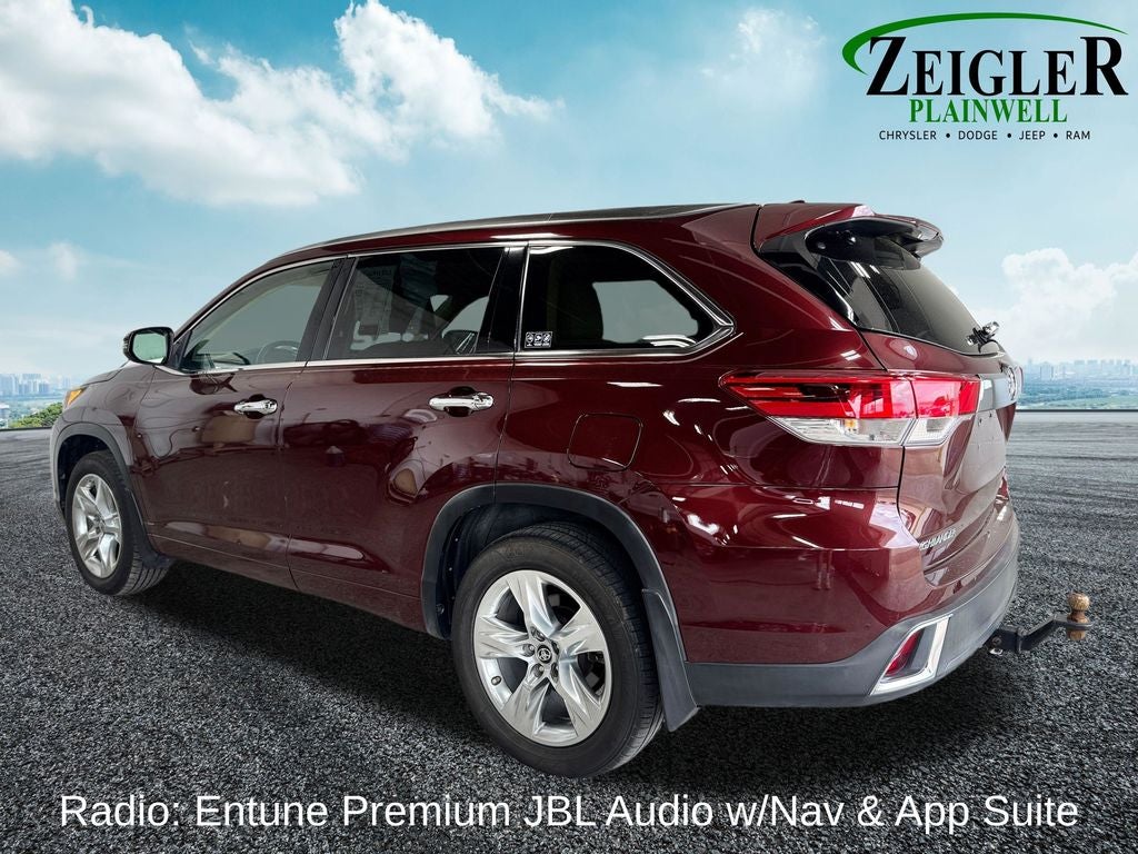 2018 Toyota Highlander Limited Navigation System