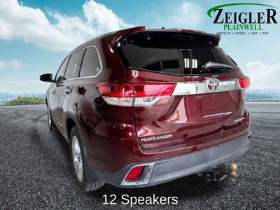 2018 Toyota Highlander Limited Navigation System