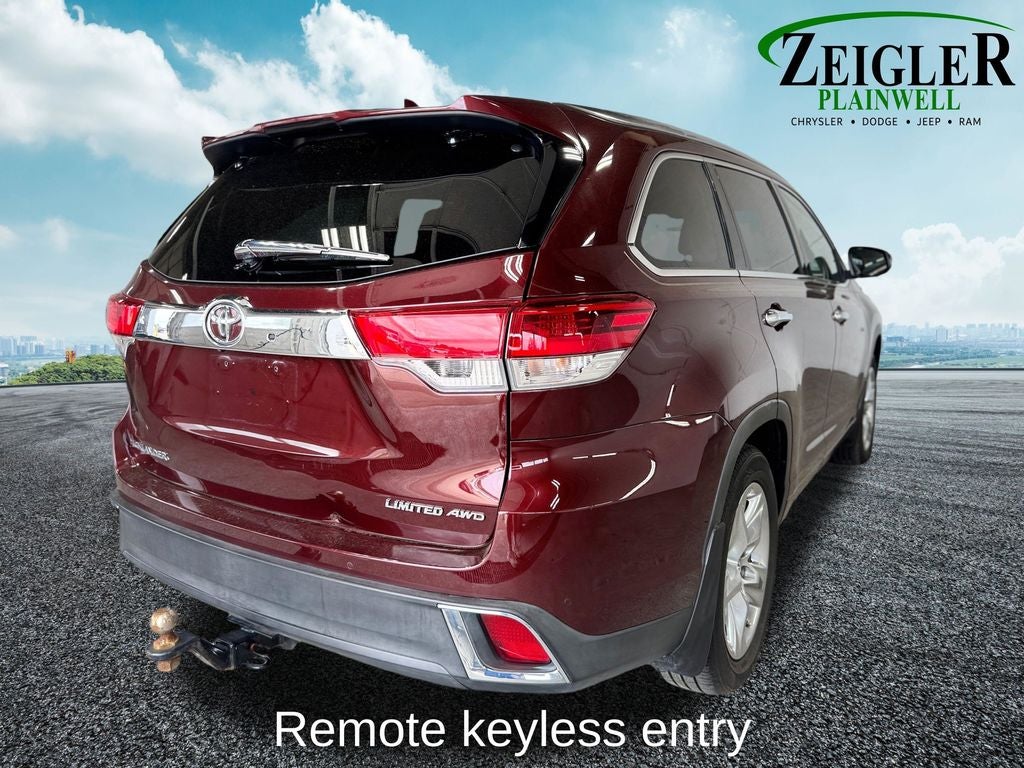 2018 Toyota Highlander Limited Navigation System