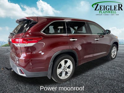 2018 Toyota Highlander Limited Navigation System