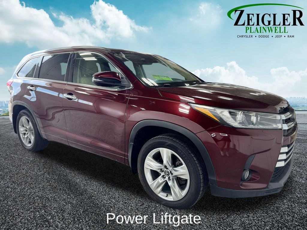2018 Toyota Highlander Limited Navigation System