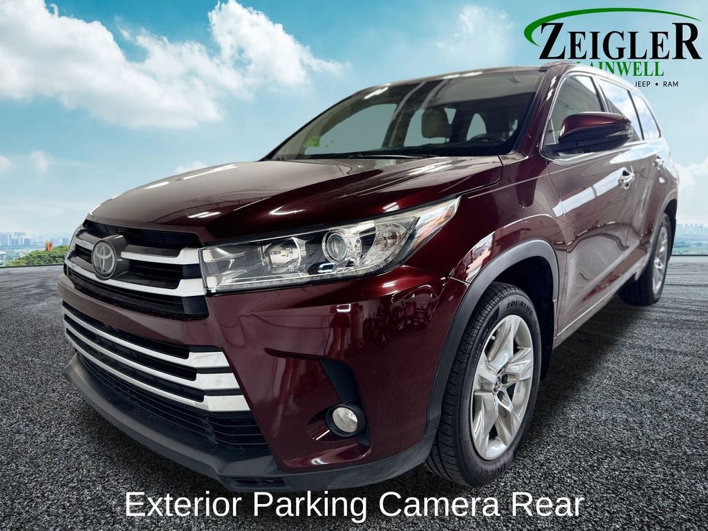 2018 Toyota Highlander Limited Navigation System