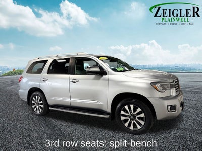 2020 Toyota Sequoia Limited Power moonroof