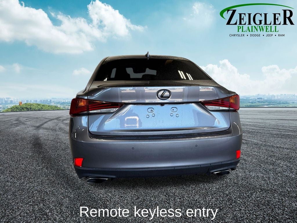 2017 Lexus IS 300 Power moonroof