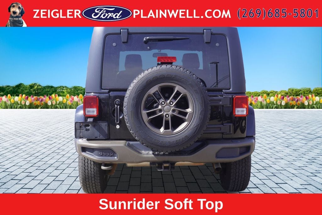 2016 Jeep Wrangler Unlimited Sahara 75TH ANNIVERSARY HEATED LEATHER HARD TOP V6 TOW