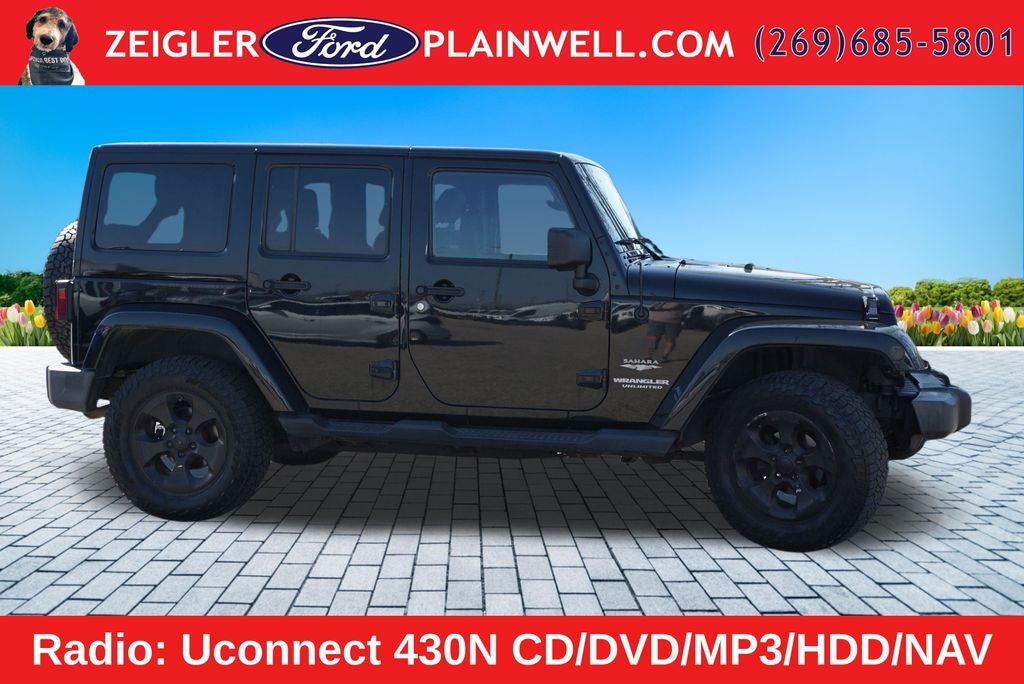 2014 Jeep Wrangler Unlimited Sahara SAHARA HARD TOP 3.6L V6