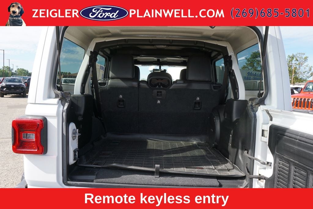 2019 Jeep Wrangler Unlimited Sahara V6 HEATED LEATHER MATCHING HARD TOP