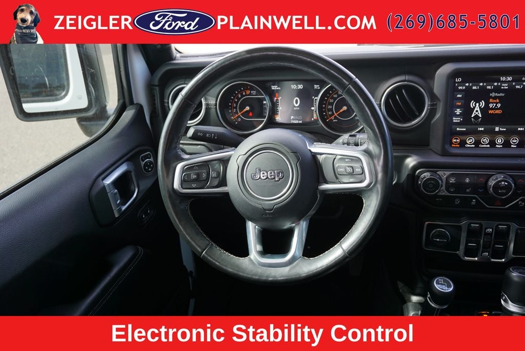 2019 Jeep Wrangler Unlimited Sahara V6 HEATED LEATHER MATCHING HARD TOP