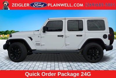 2019 Jeep Wrangler Unlimited Sahara V6 HEATED LEATHER MATCHING HARD TOP