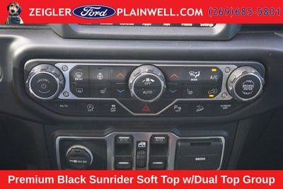 2019 Jeep Wrangler Unlimited Sahara V6 HEATED LEATHER MATCHING HARD TOP