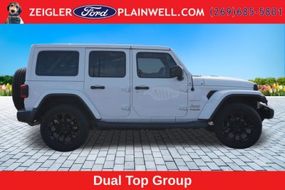 2019 Jeep Wrangler Unlimited Sahara V6 HEATED LEATHER MATCHING HARD TOP
