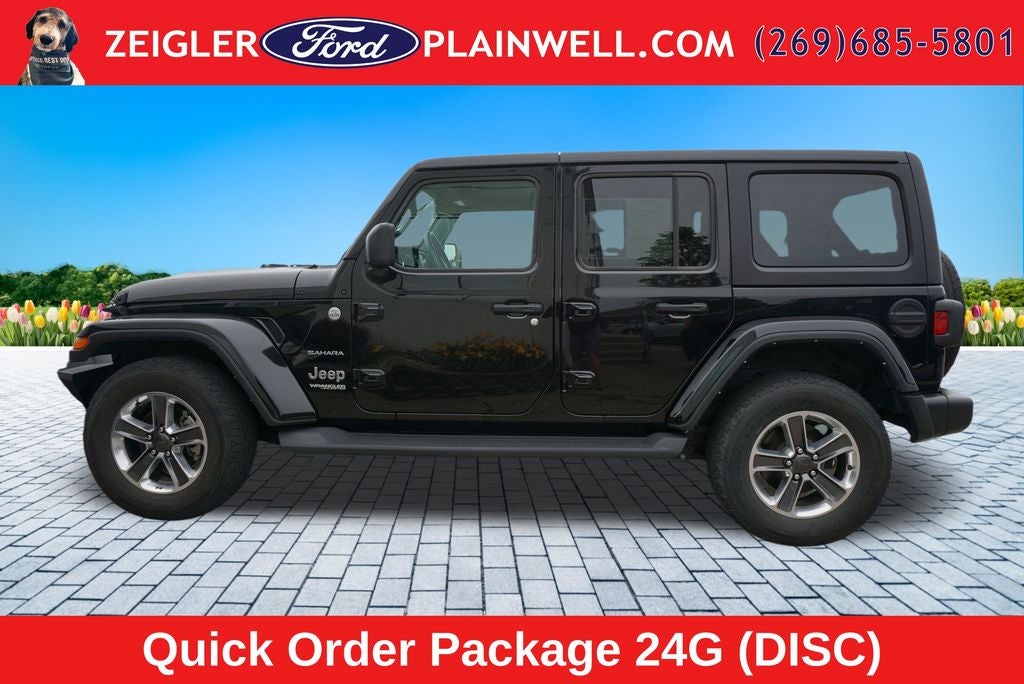 2022 Jeep Wrangler Unlimited Sahara Hard Top Leather Navigation Rear Camera